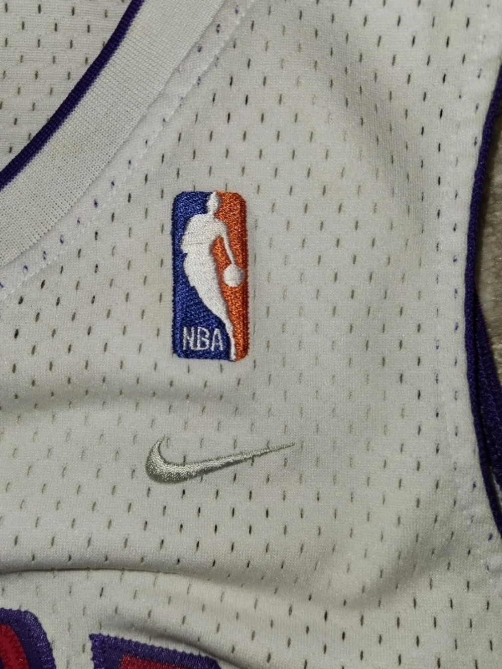 Vince Carter Toronto Raptors Nike Team Apparel Embroidered Jersey Men's Size Lar